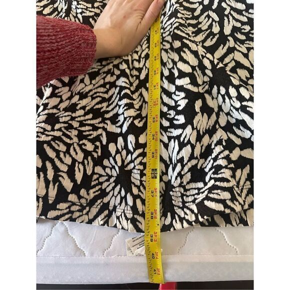 NWT Taylor Woman Fit n Flare Dress Size 24W Scoop Neck 3/4 Sleeve Zipper - Picture 7 of 9